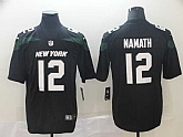 Nike Jets 12 Joe Namath Black 2019 Vapor Untouchable Limited Jersey,baseball caps,new era cap wholesale,wholesale hats